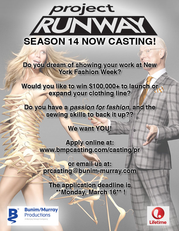 Audition for Project Runway