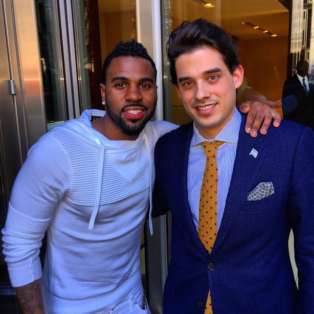 Celebrity Sighting: Jason Derulo at Chicago Cut