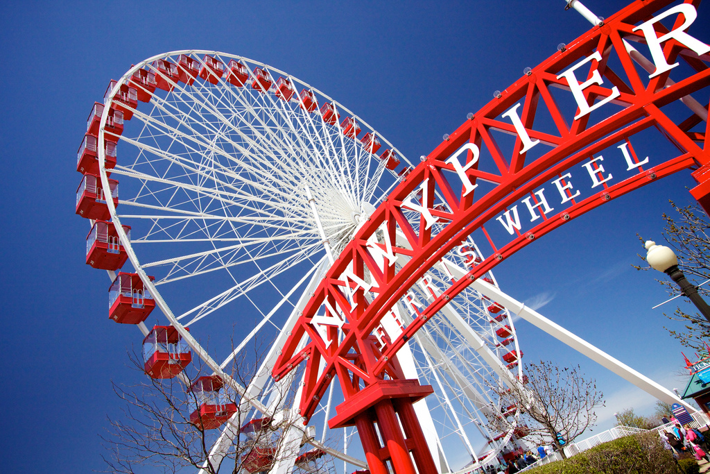 Saying #FerrWell to Navy Pier’s Ferris Wheel with Free Overnight Rides