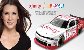 NASCAR XFINITY Series Race Event with Danica Patrick on 9/17 at STUDIO XFINITY