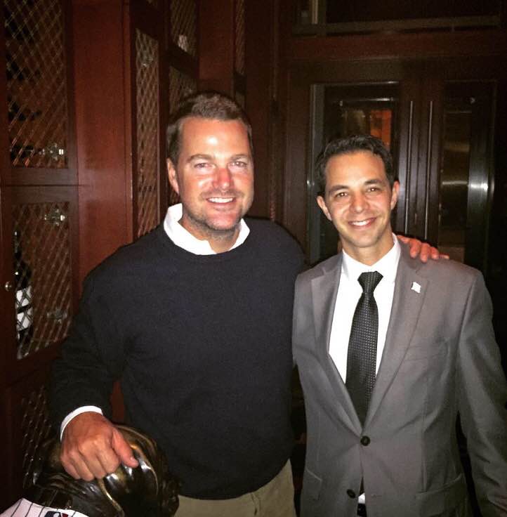 Celebrity Sighting: Chris O’Donnell at Chicago Cut