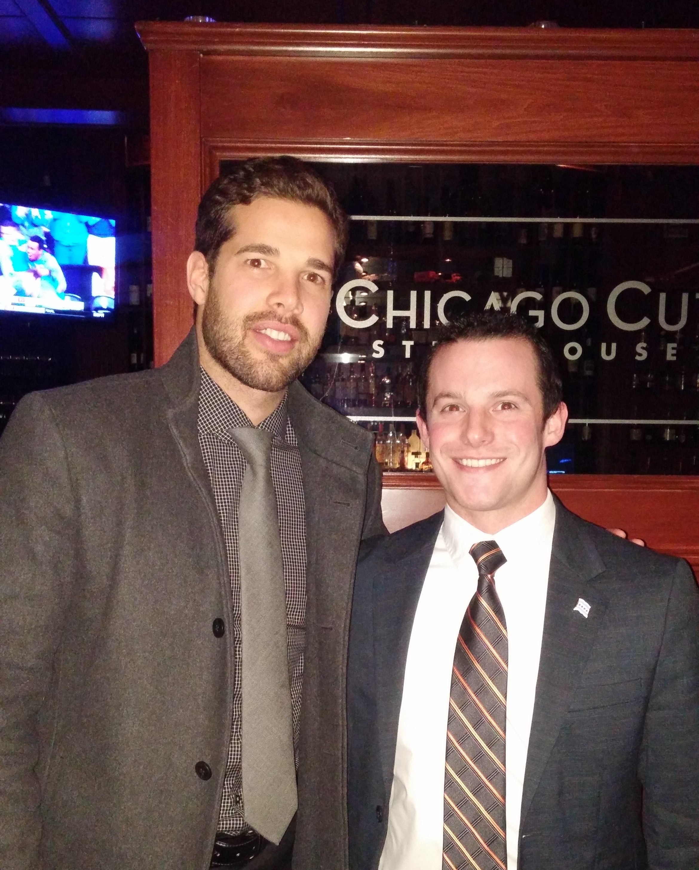 Blackhawks Sightings at Chicago Cut Steakhouse