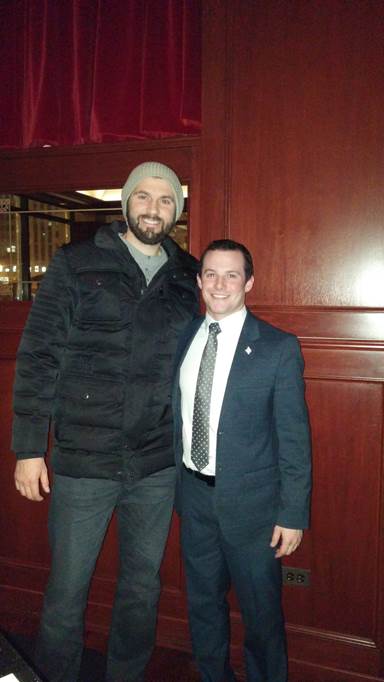 Celebrity Sightings: Teuvo Teravainen and Brandon Mashinter at Chicago Cut Steakhouse