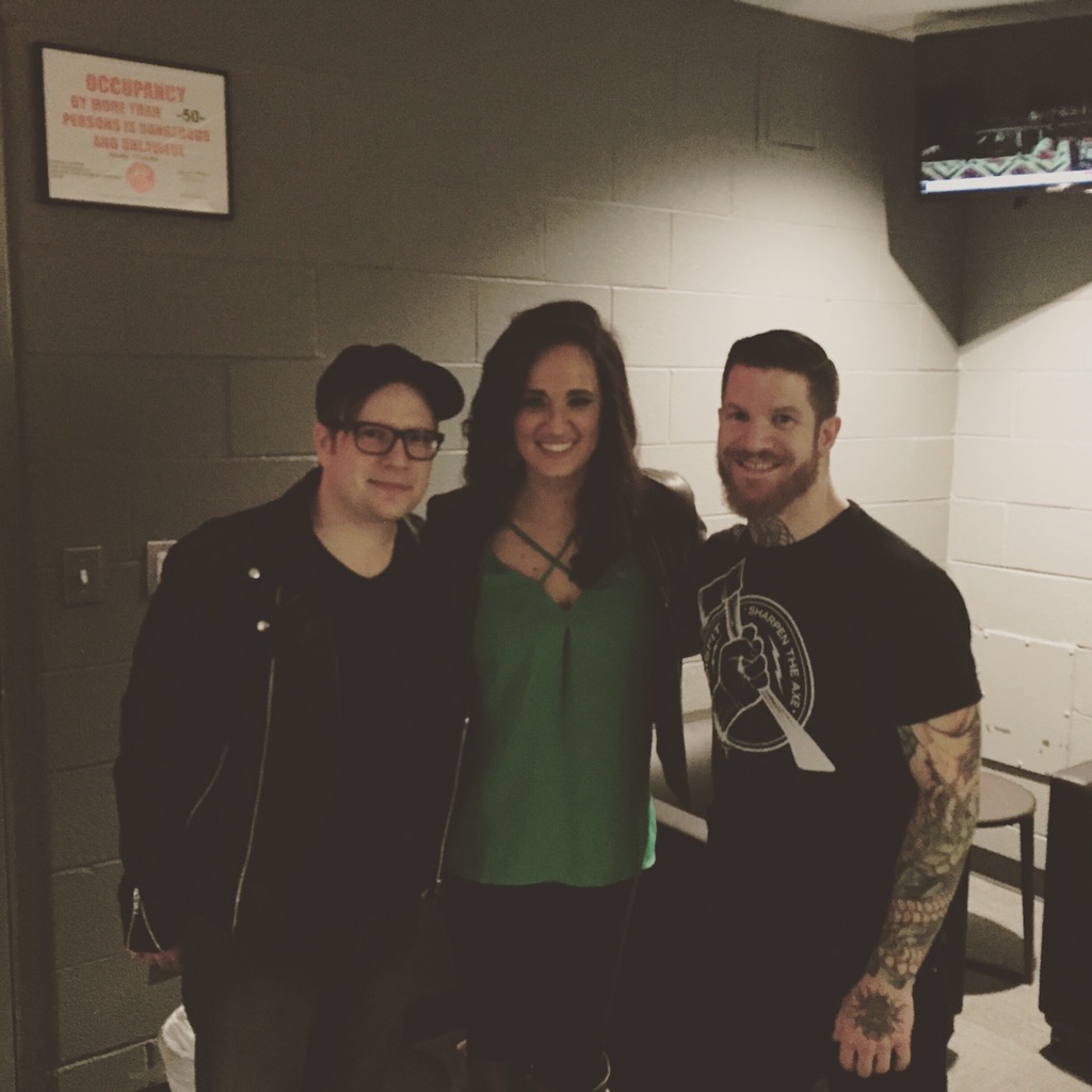 My Backstage Interview with Fall Out Boy