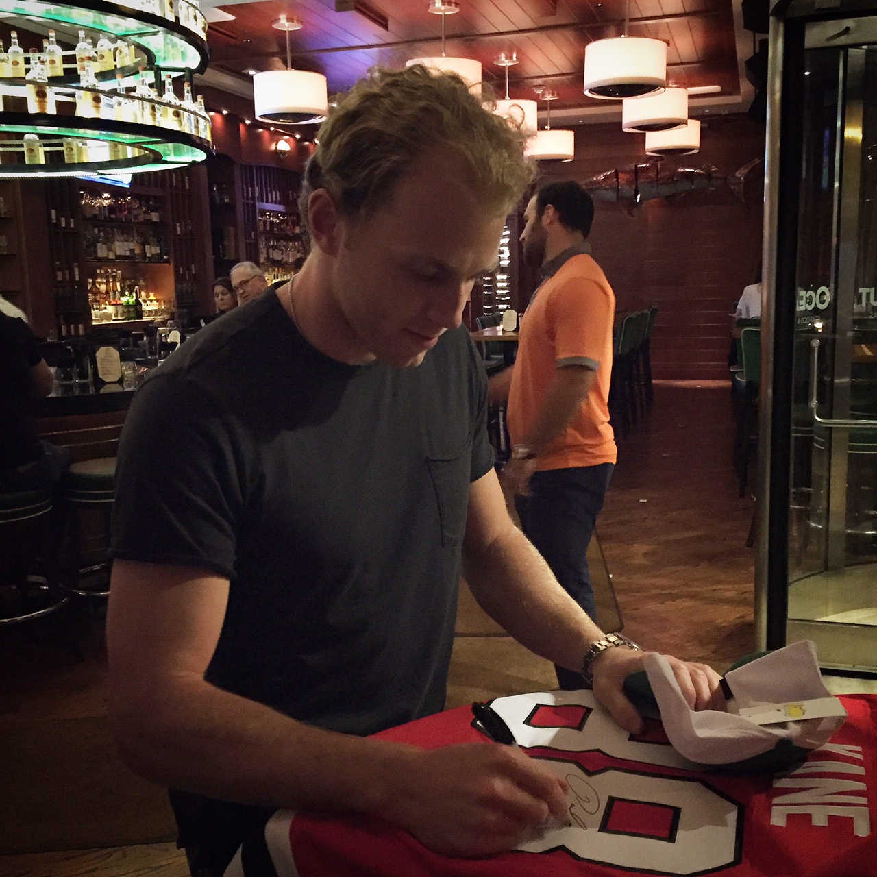 CELEBRITY SIGHTING: Patrick Kane at Ocean Cut Chicago