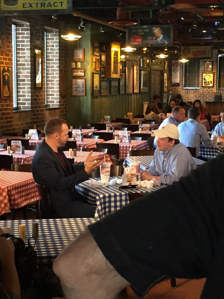 Celebrity Sighting: Wahlburger’s filming at Portillo’s