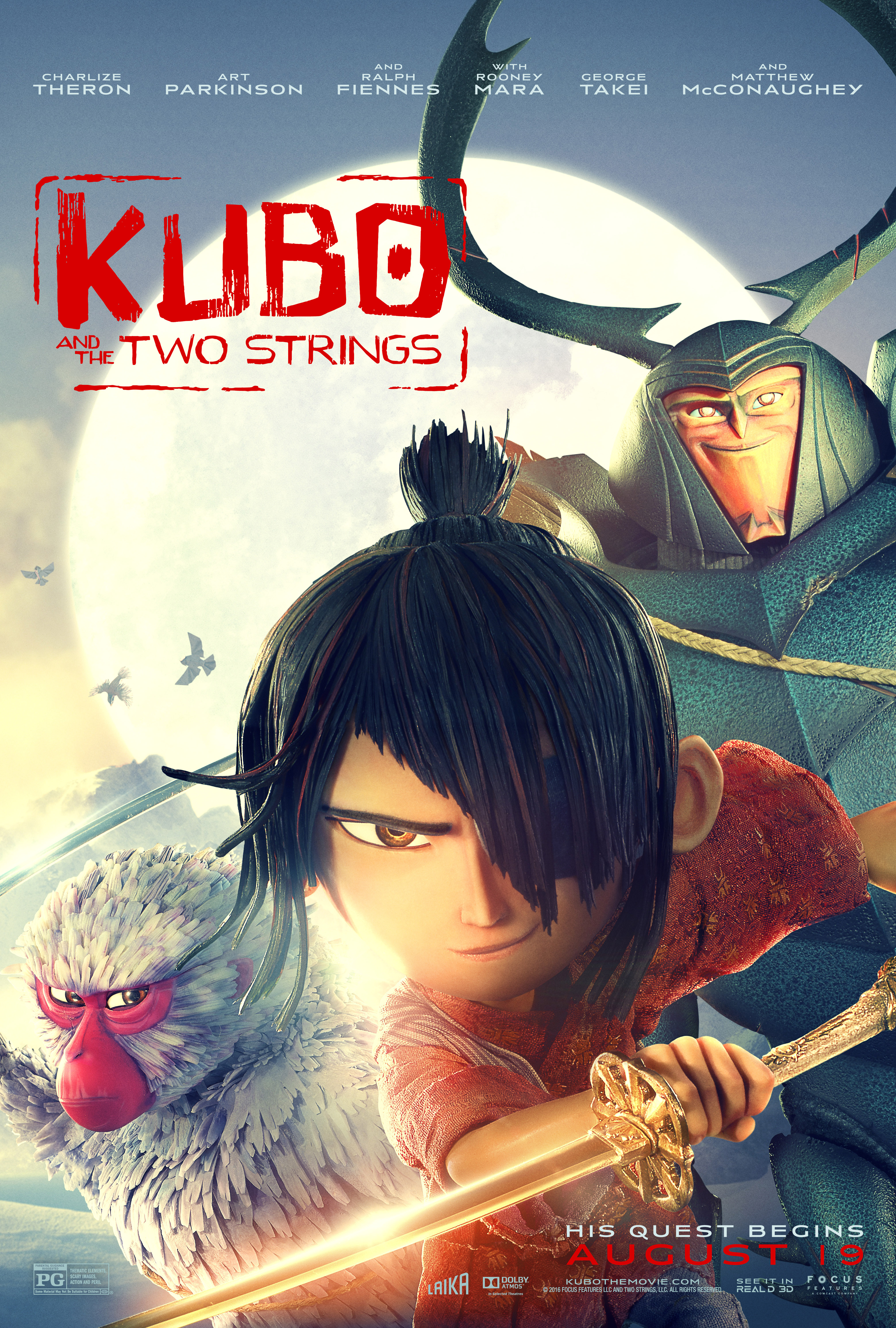 KUBO AND THE TWO STRINGS – Advanced Screening Passes And Q&A with Travis Knight