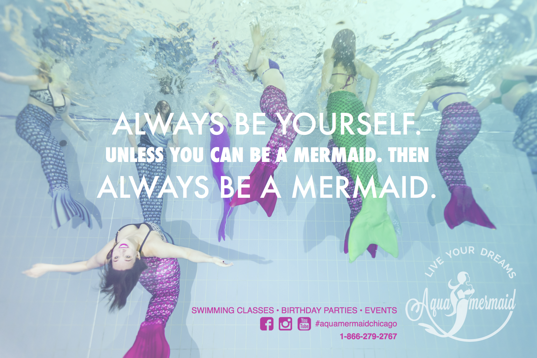 Learn To Swim Like A Mermaid