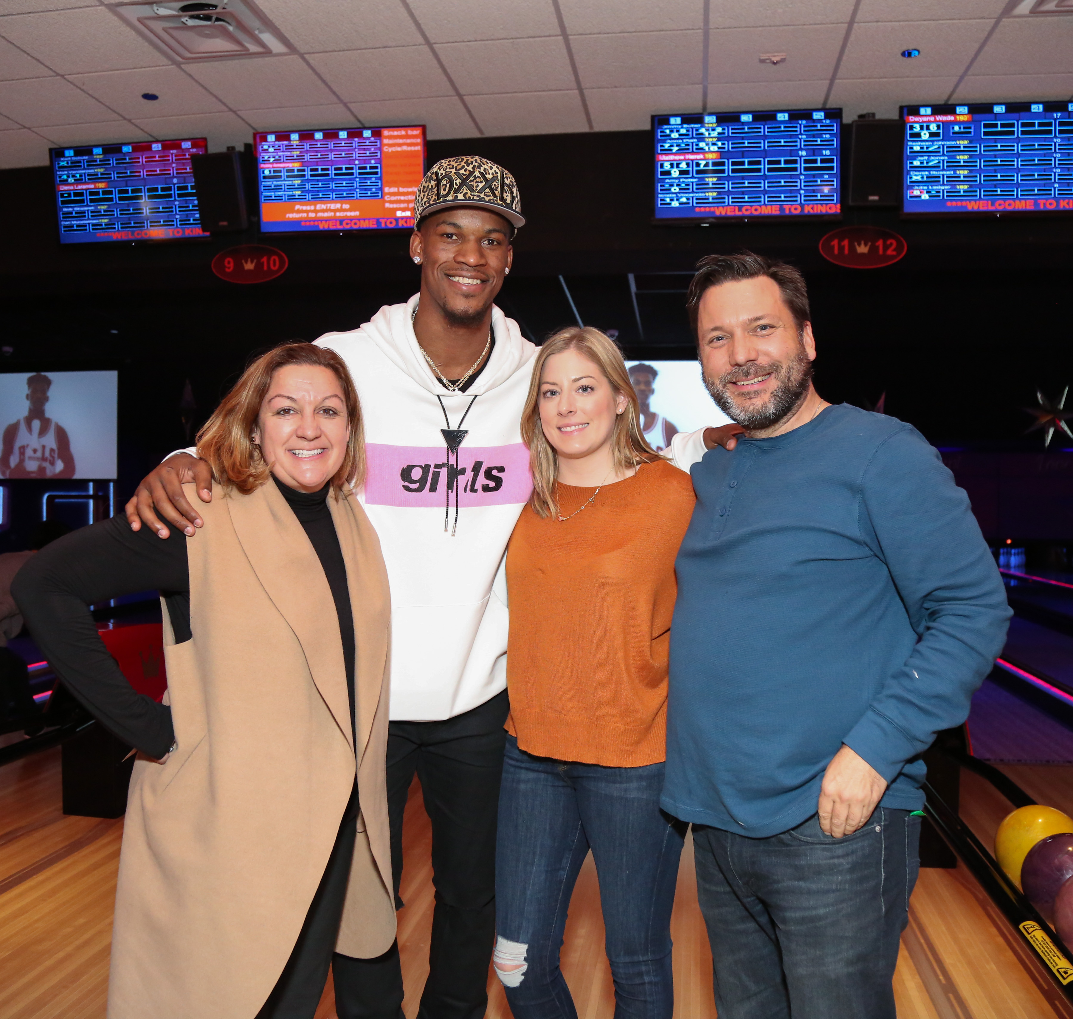 Chicago Bulls Host Annual Bowling Party at Kings Bowl Lincoln Park Monday, Nov. 28