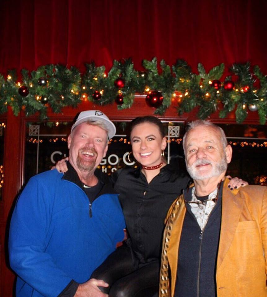 Bill Murray and Rick Sutcliffe at Chicago Cut Steakhouse