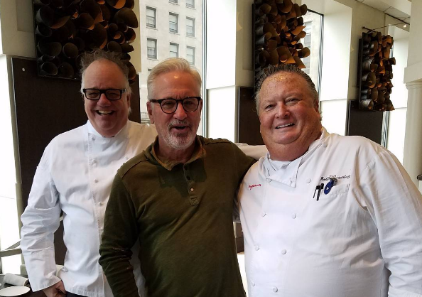 Celebrity Sightings at Café Spiaggia: Joe Maddon, Sharon Stone, Anthony Rizzo