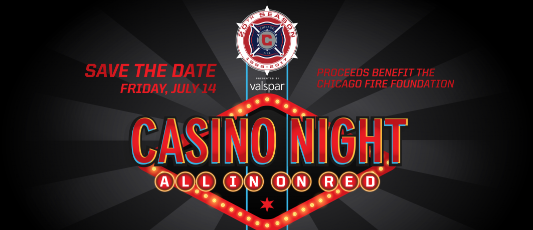 Chicago Fire Host Casino Night-Themed Gala to Benefit the Chicago Fire Foundation