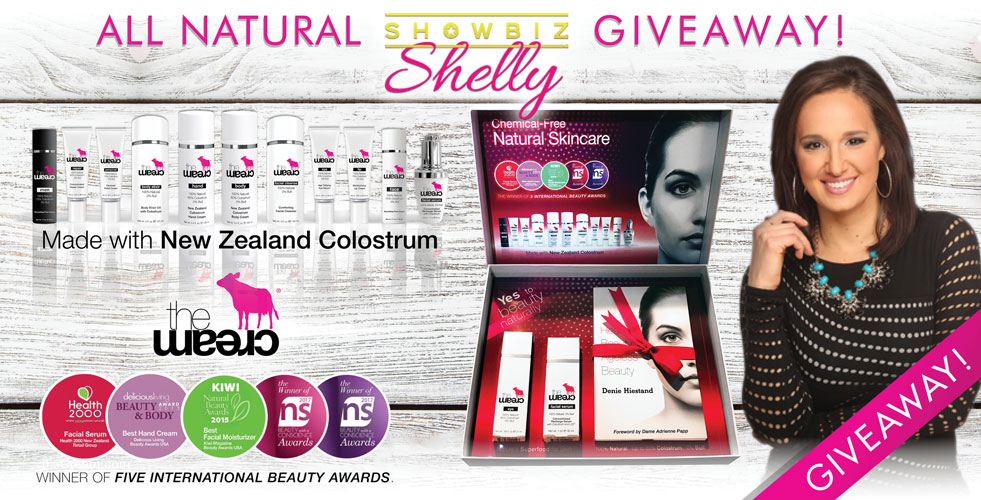 ShowBizShelly theCream GIVEAWAY!