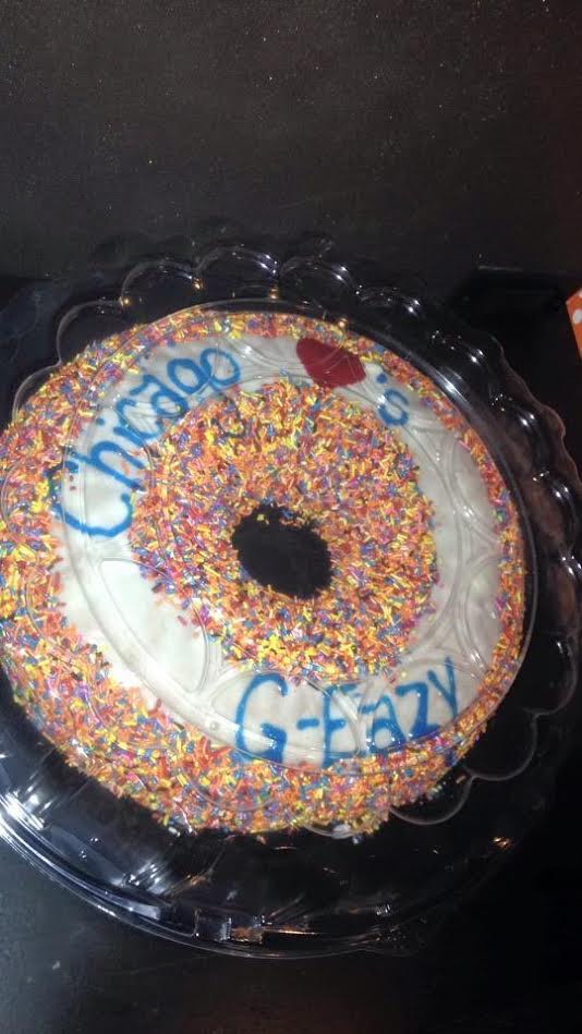 CELEB SIGHTING: Glazed and Infused Makes Special Doughnut for G-Eazy