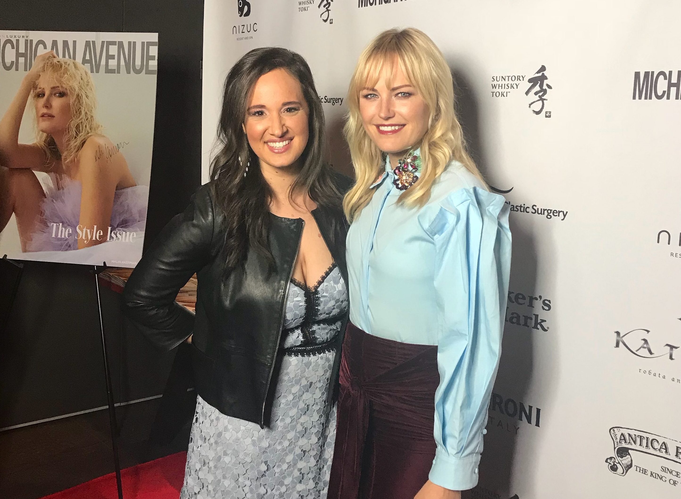 Malin Akerman Talks About Her New Movie RAMPAGE and Lots More!
