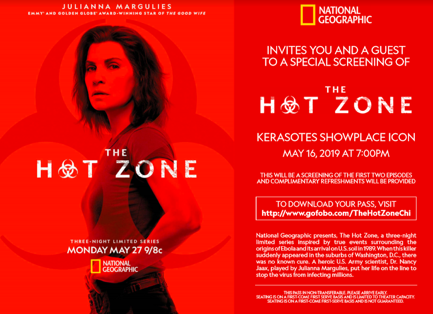 See An Advanced Screening of the New Show THE HOT ZONE