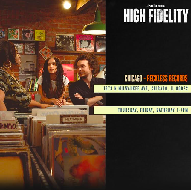 Visit the HIGH FIDELITY Pop-Up This Weekend!